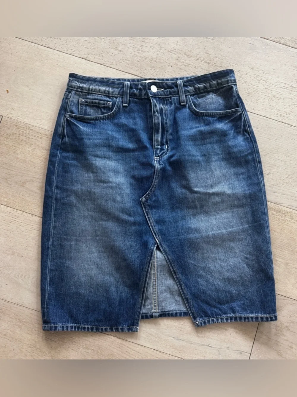 L’AGENCE Tylee Denim Skirt 27